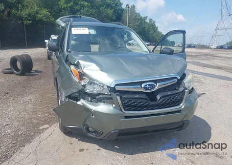 2015 Subaru Forester 2.5I z USA, uszkodzony, nr VIN JF2SJABC2FH595707